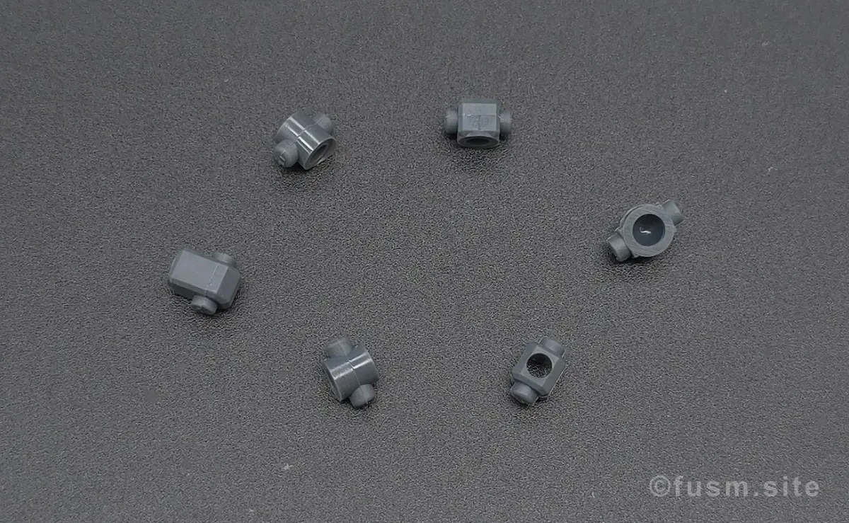【レビュー】HGUC リック・ドムII(ツヴァイ) パーツ・構造・組み立て 13