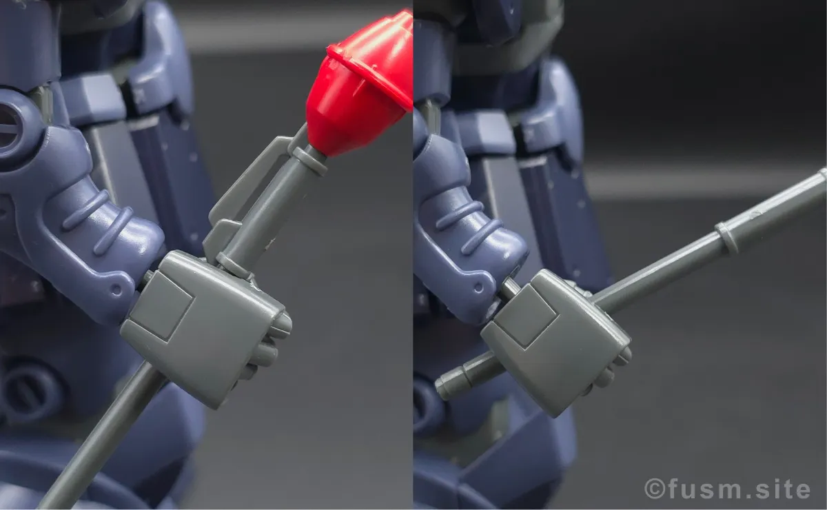 【レビュー】HGUC リック・ドムII(ツヴァイ) 付属品 1