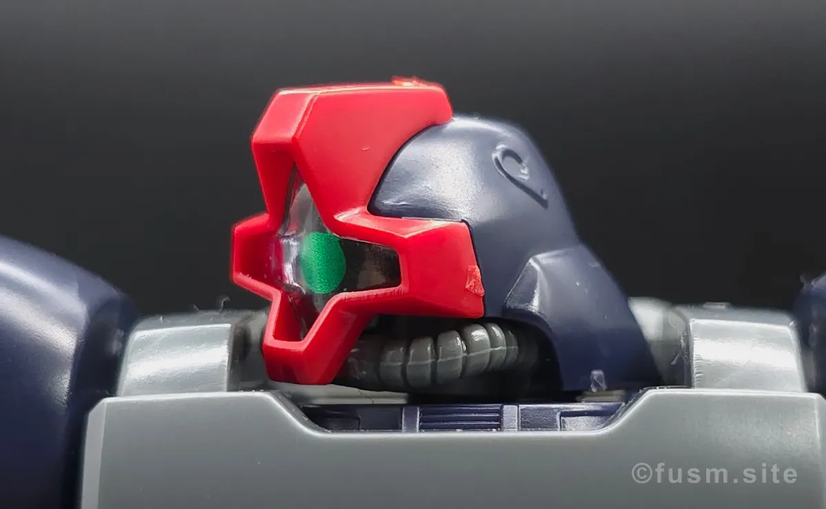 【レビュー】HGUC リック・ドムII(ツヴァイ) 頭部ディテール 02