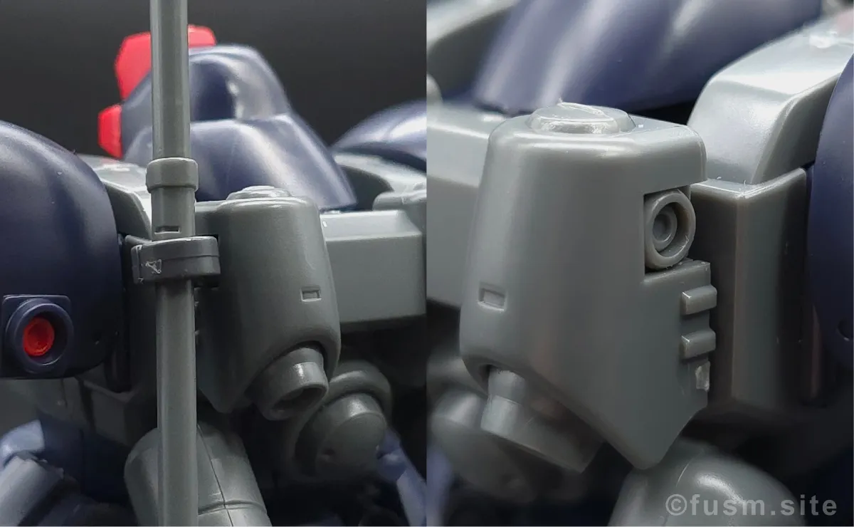 【レビュー】HGUC リック・ドムII(ツヴァイ) バックパックレビュー 03