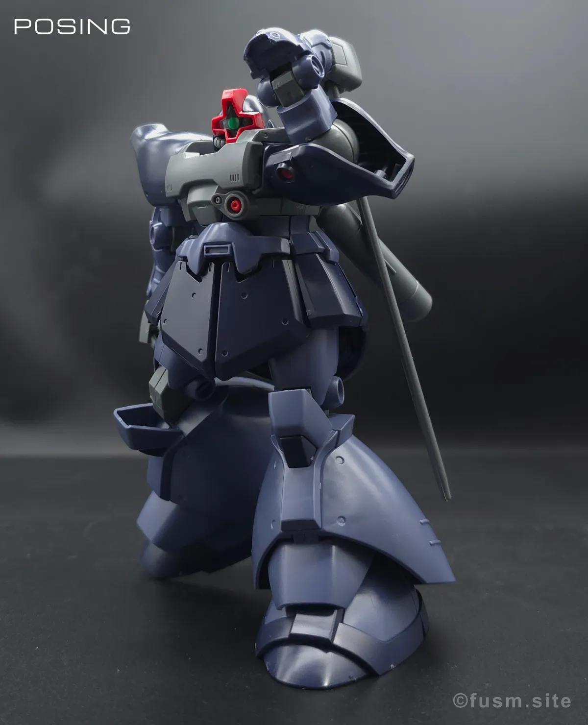 【レビュー】HGUC リック・ドムII(ツヴァイ) ポージング 01