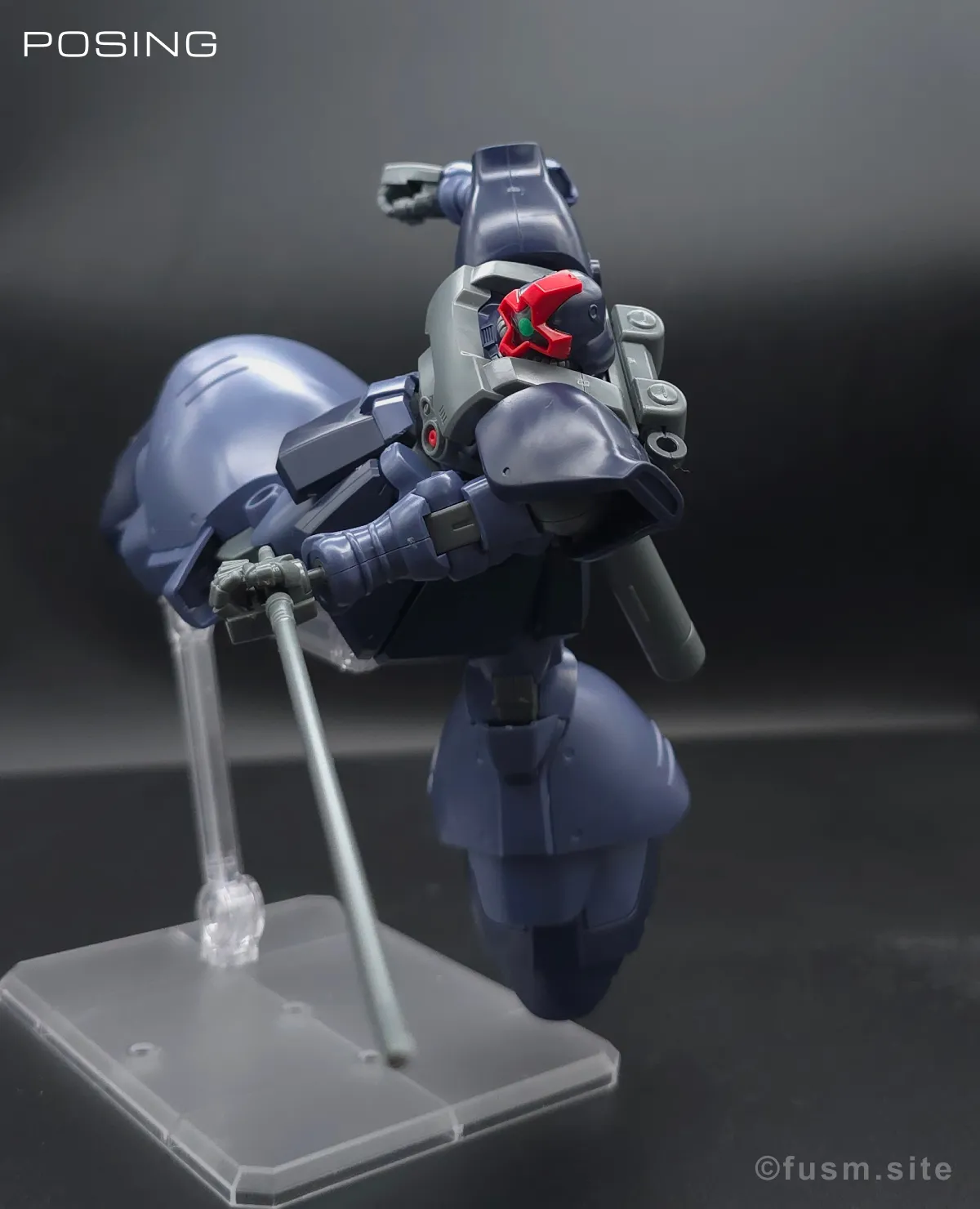 【レビュー】HGUC リック・ドムII(ツヴァイ) ポージング 02