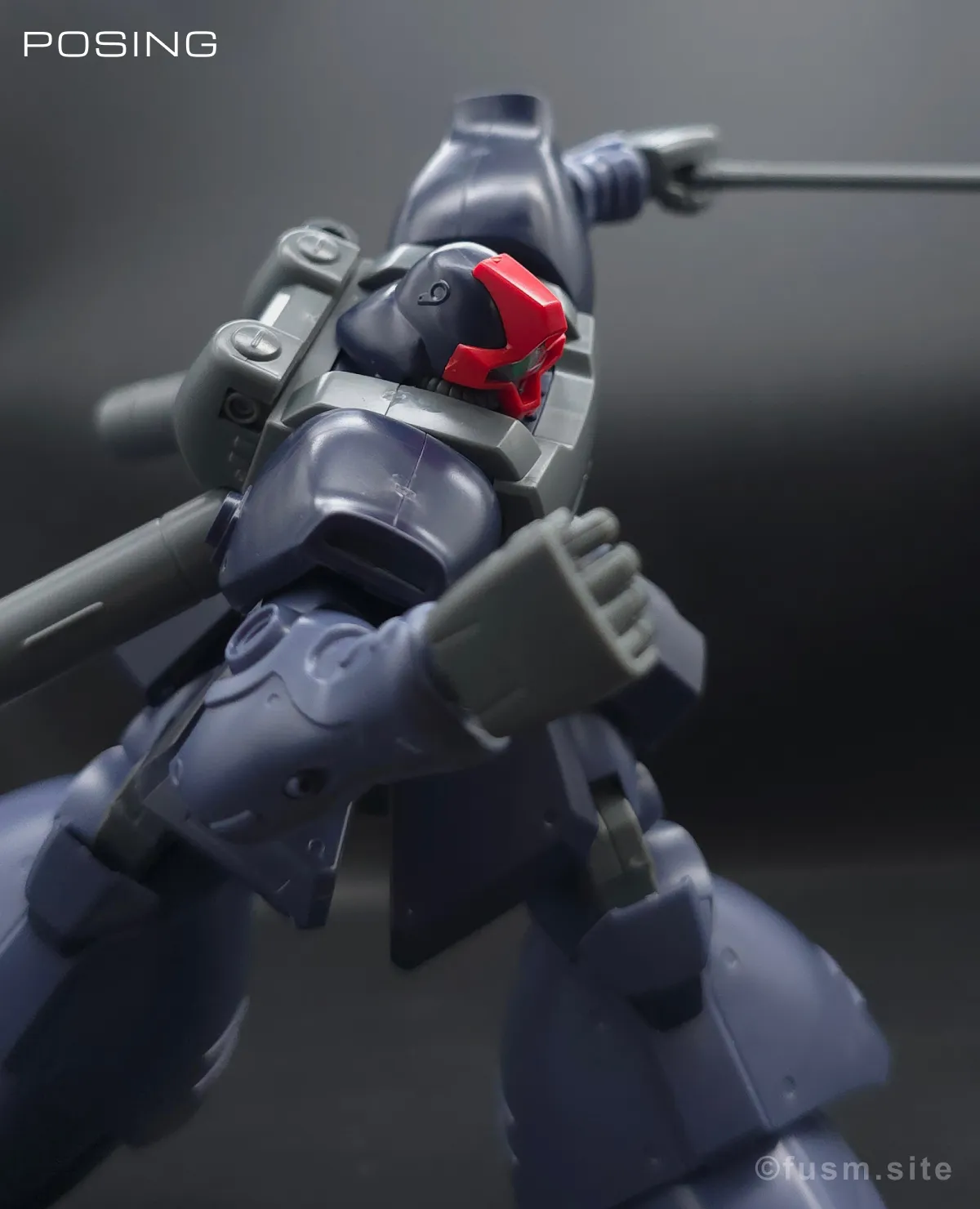 【レビュー】HGUC リック・ドムII(ツヴァイ) ポージング 04