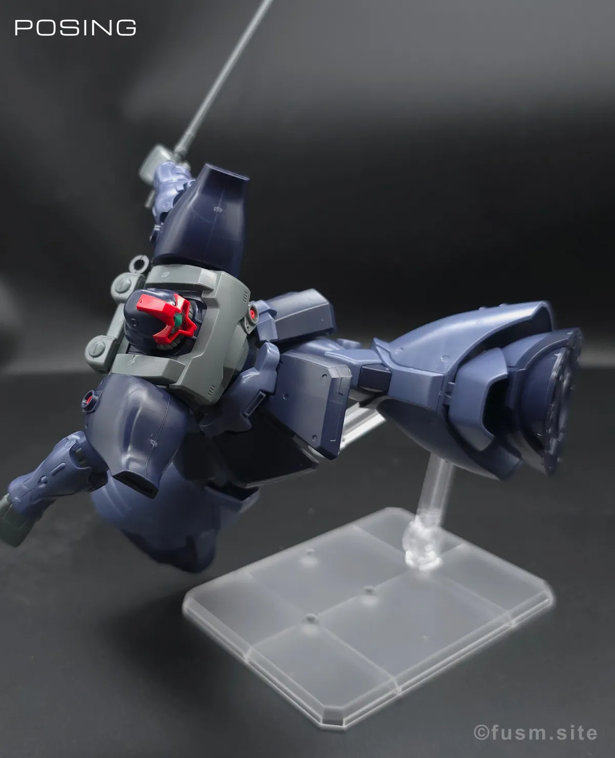 【レビュー】HGUC リック・ドムII(ツヴァイ) ポージング 05