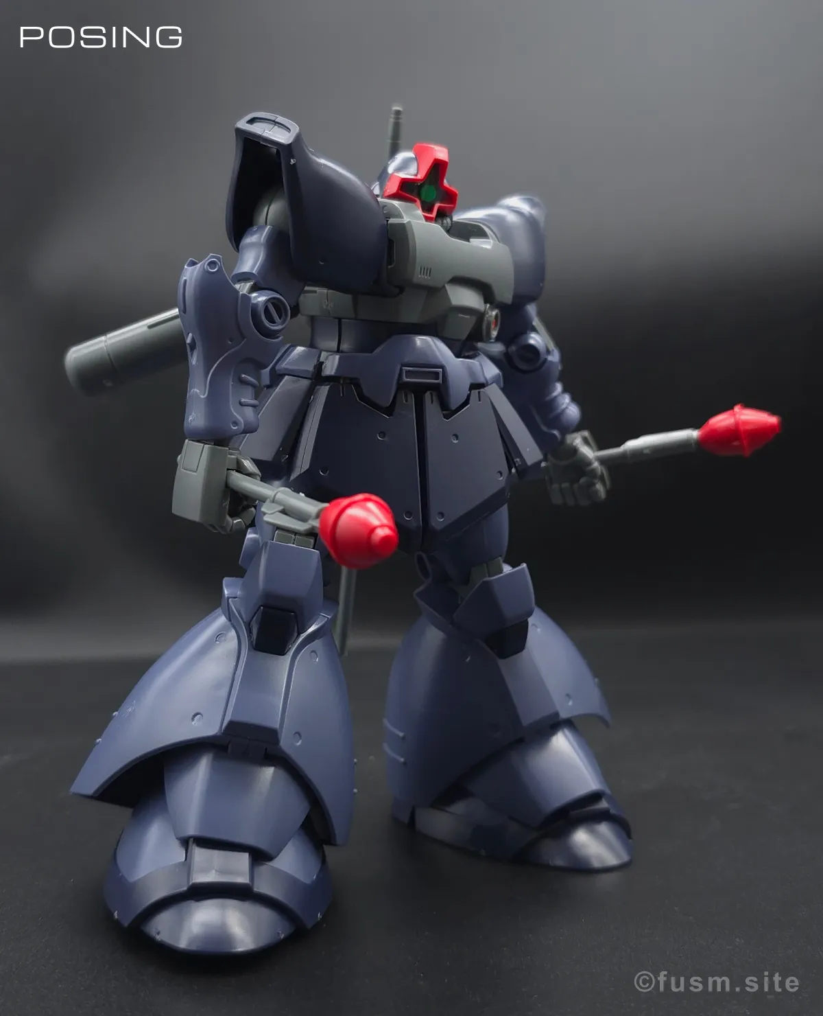 【レビュー】HGUC リック・ドムII(ツヴァイ) ポージング 06