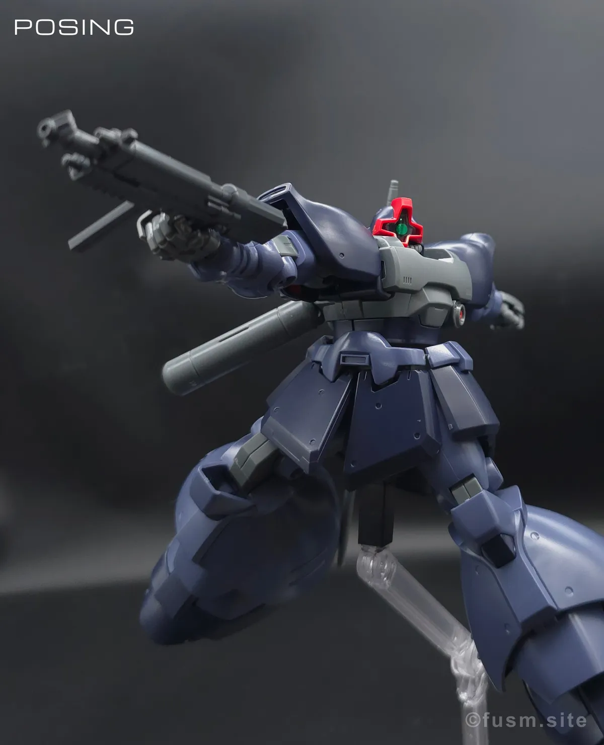 【レビュー】HGUC リック・ドムII(ツヴァイ) ポージング 09
