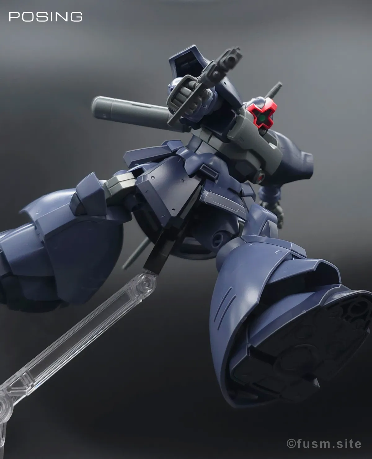 【レビュー】HGUC リック・ドムII(ツヴァイ) ポージング 12