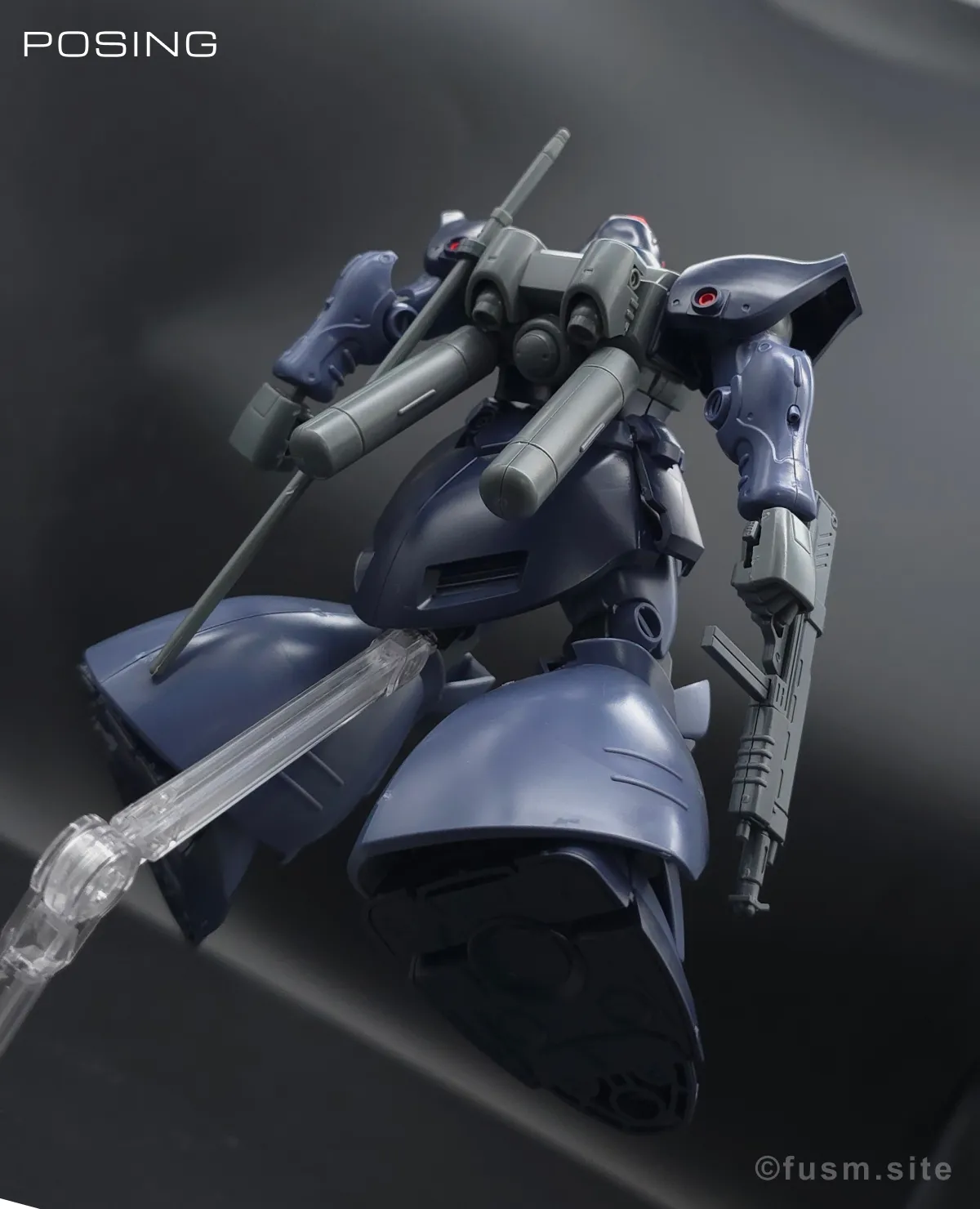 【レビュー】HGUC リック・ドムII(ツヴァイ) ポージング 13