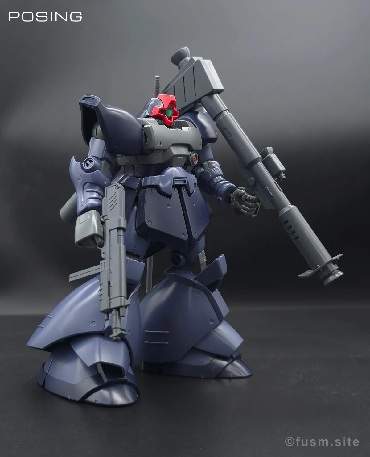 【レビュー】HGUC リック・ドムII(ツヴァイ) ポージング 14