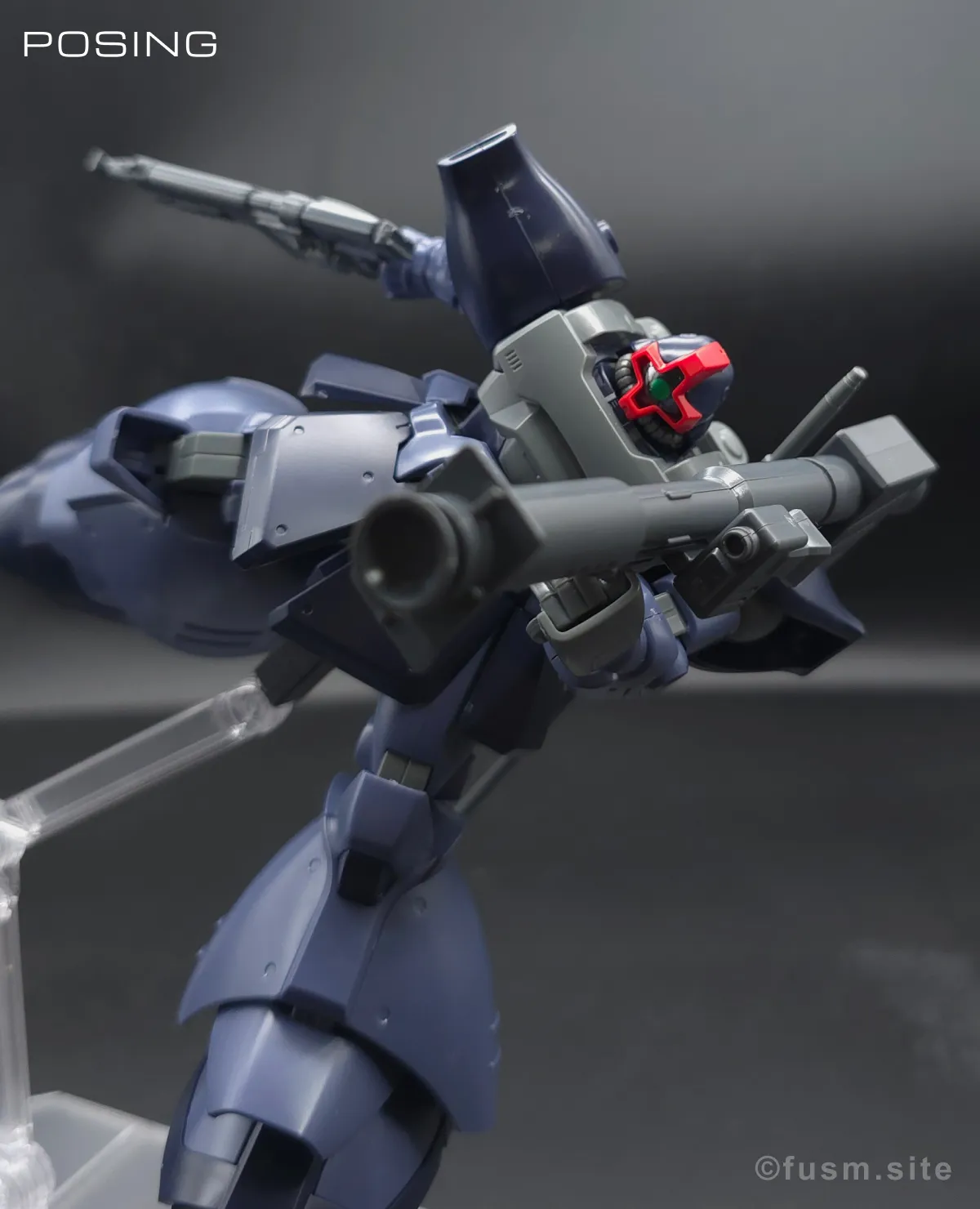 【レビュー】HGUC リック・ドムII(ツヴァイ) ポージング 15