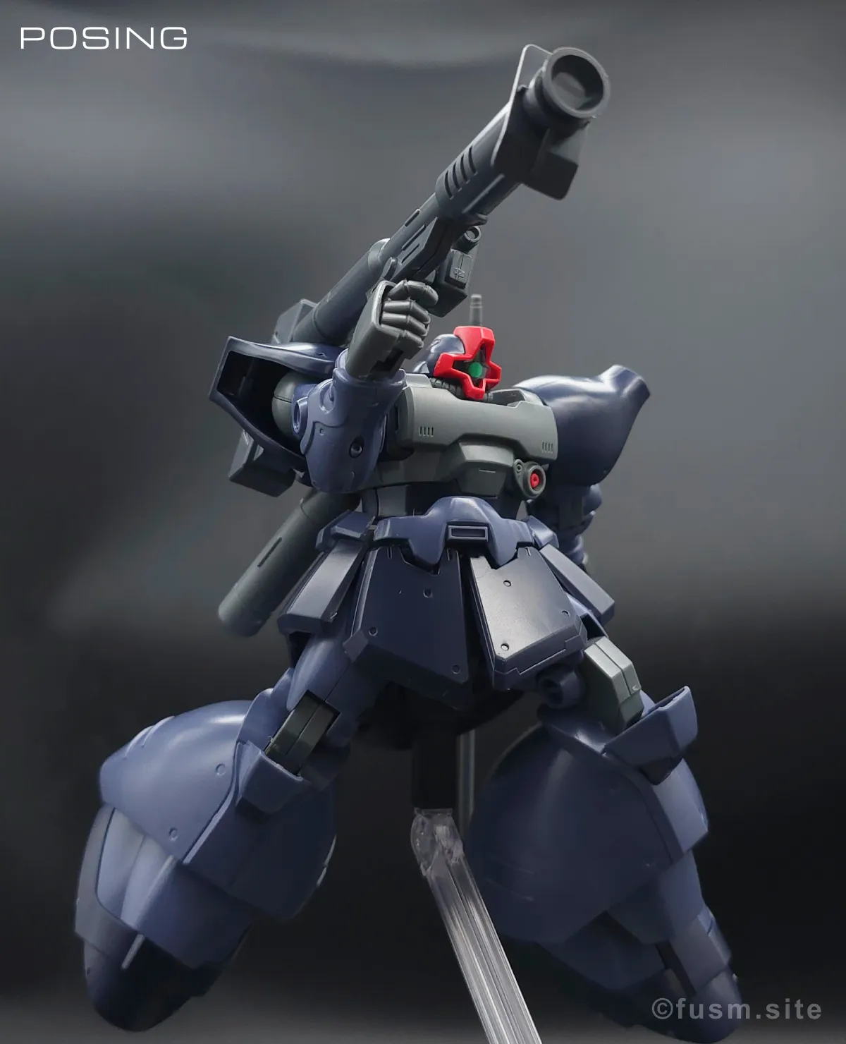 【レビュー】HGUC リック・ドムII(ツヴァイ) ポージング 17