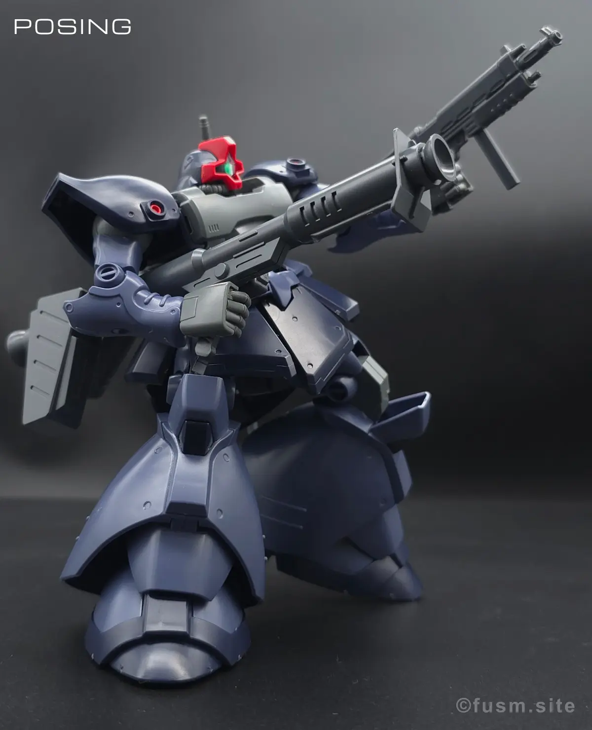 【レビュー】HGUC リック・ドムII(ツヴァイ) ポージング 18