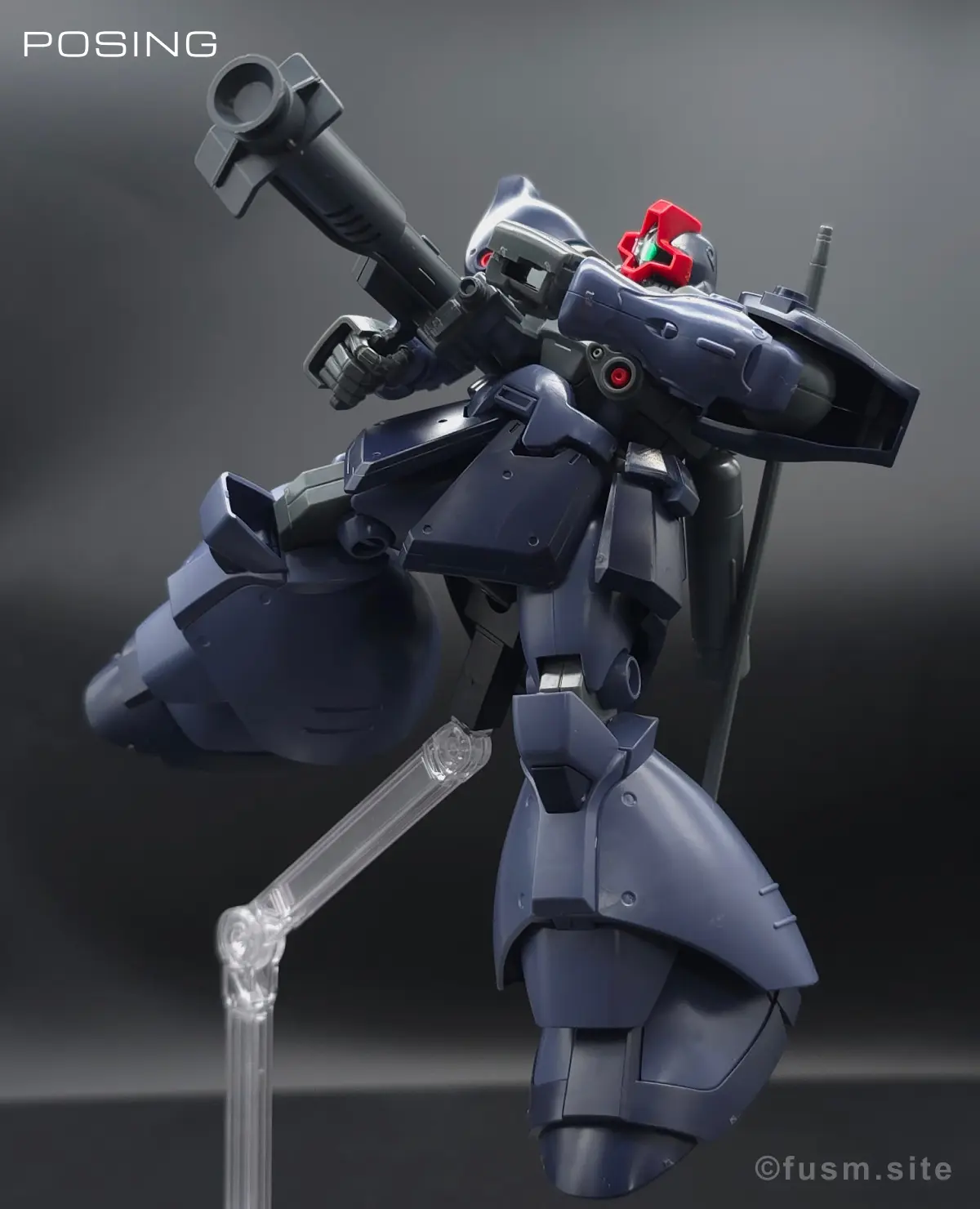 【レビュー】HGUC リック・ドムII(ツヴァイ) ポージング 19