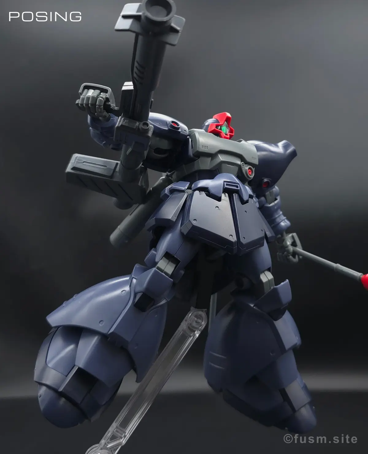 【レビュー】HGUC リック・ドムII(ツヴァイ) ポージング 20