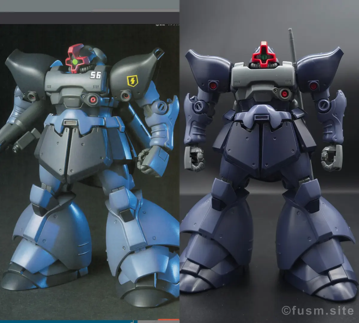 【レビュー】HGUC リック・ドムII(ツヴァイ) 比較 06