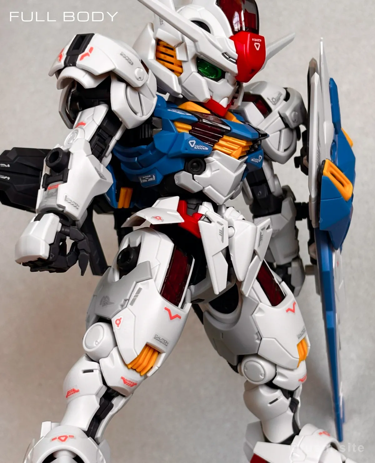 再販いつ?MGSD ガンダムエアリアル再販予定と購入戦略 多角的に見た全体の外観・素組み 01