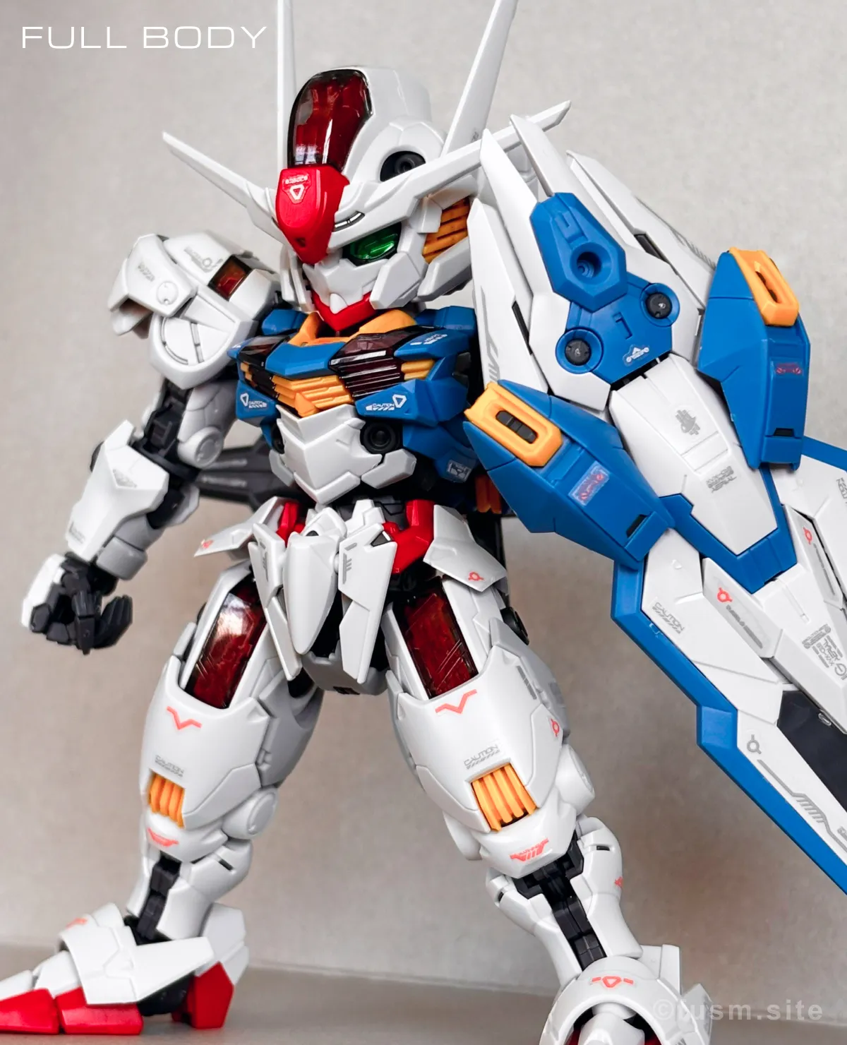 再販いつ?MGSD ガンダムエアリアル再販予定と購入戦略 多角的に見た全体の外観・素組み 02