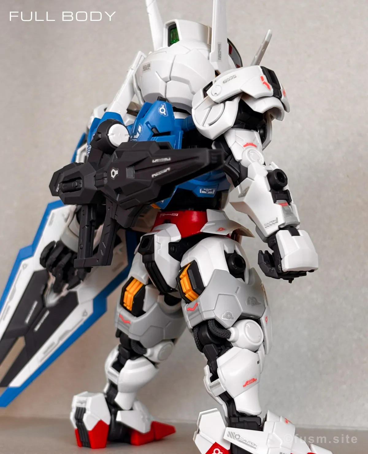 再販いつ?MGSD ガンダムエアリアル再販予定と購入戦略 多角的に見た全体の外観・素組み 03