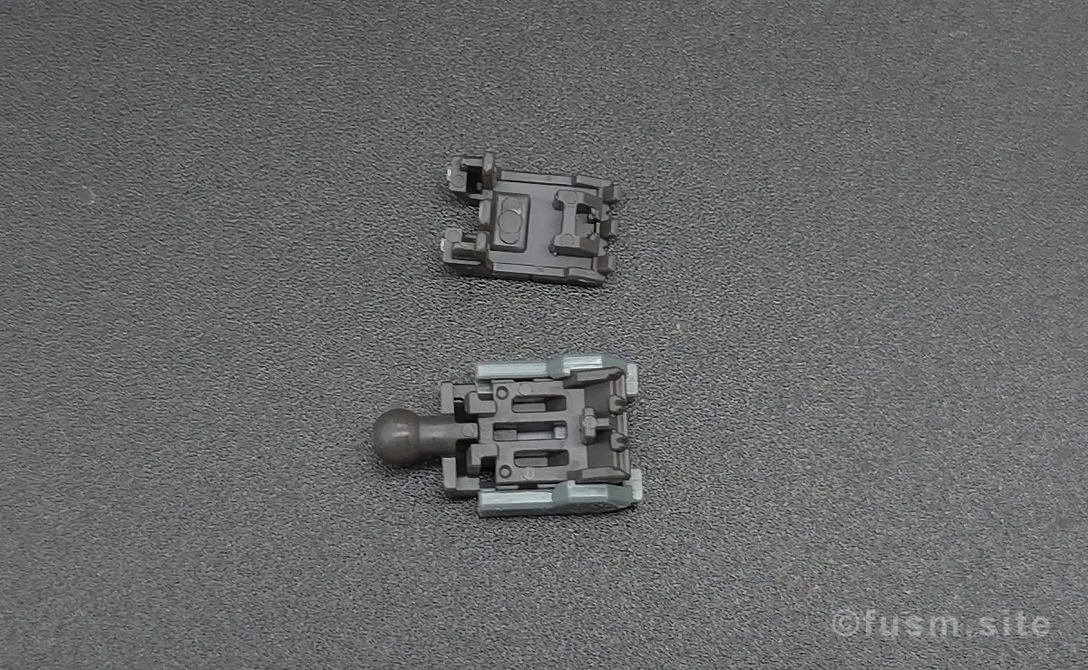 【レビュー】HG アーロンライノ(グレイディ専用機) 付属品 1