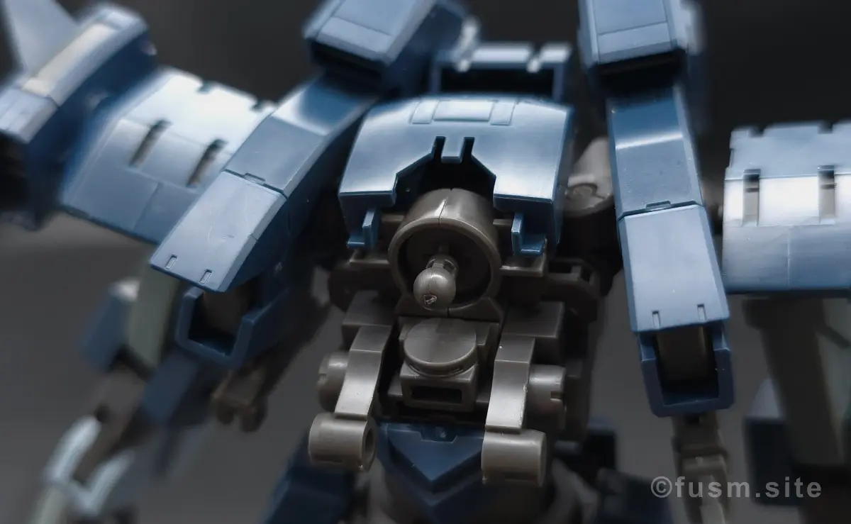 【レビュー】HG アーロンライノ(グレイディ専用機) 頭部ディテール 1