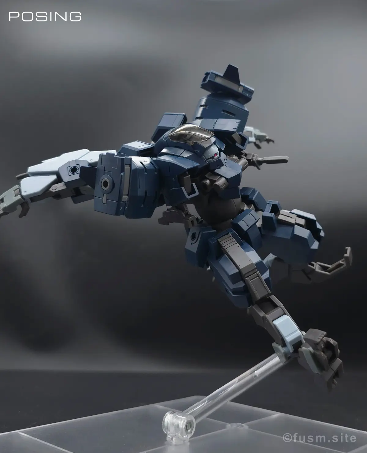 【レビュー】HG アーロンライノ(グレイディ専用機) ポージング 18
