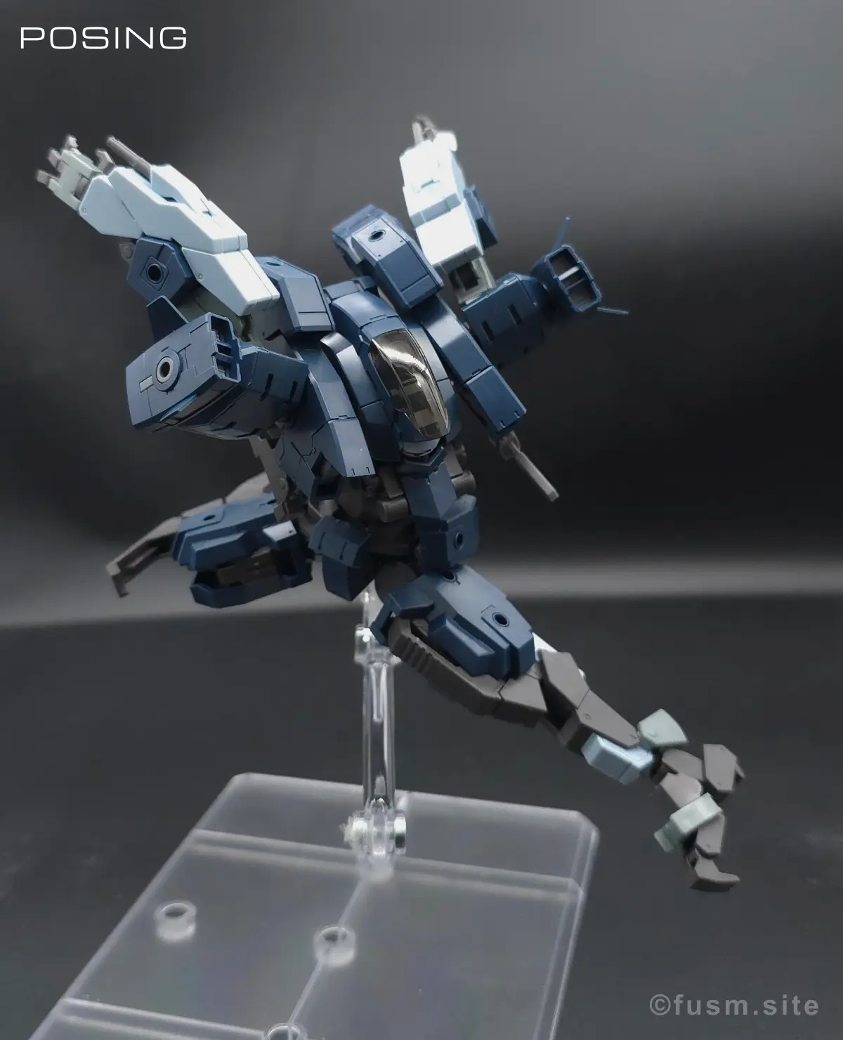 【レビュー】HG アーロンライノ(グレイディ専用機) ポージング 19