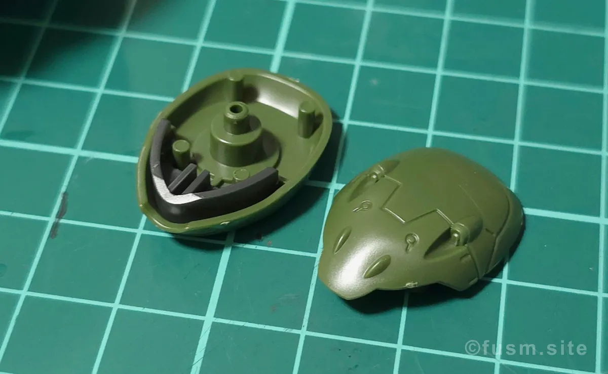 【レビュー】HG 1/144 マンロディ パーツ・構造・組み立て 03
