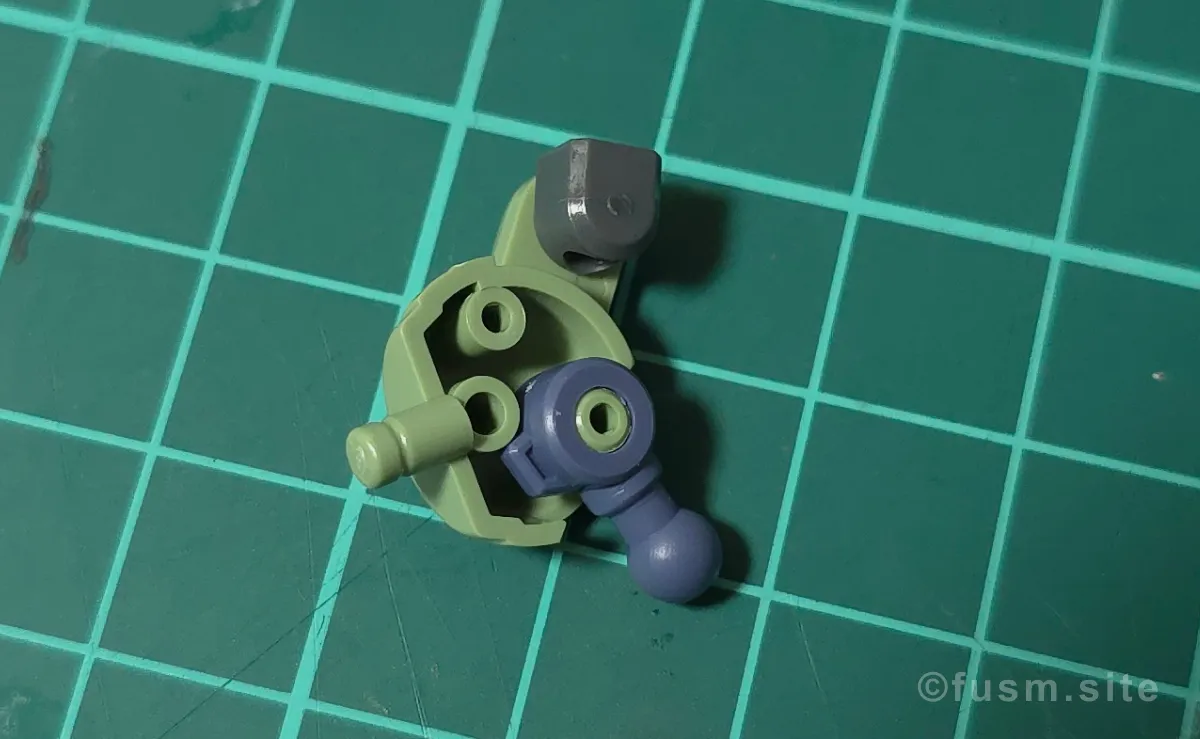 【レビュー】HG 1/144 マンロディ パーツ・構造・組み立て 05