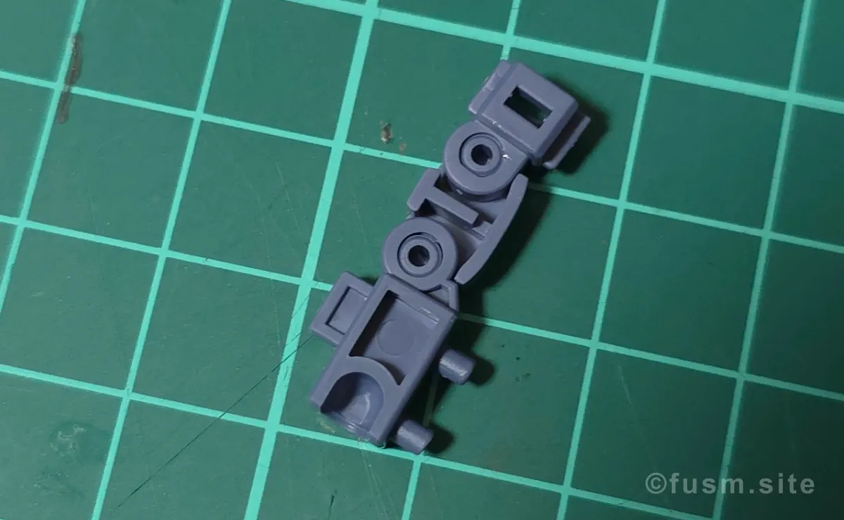 【レビュー】HG 1/144 マンロディ パーツ・構造・組み立て 06