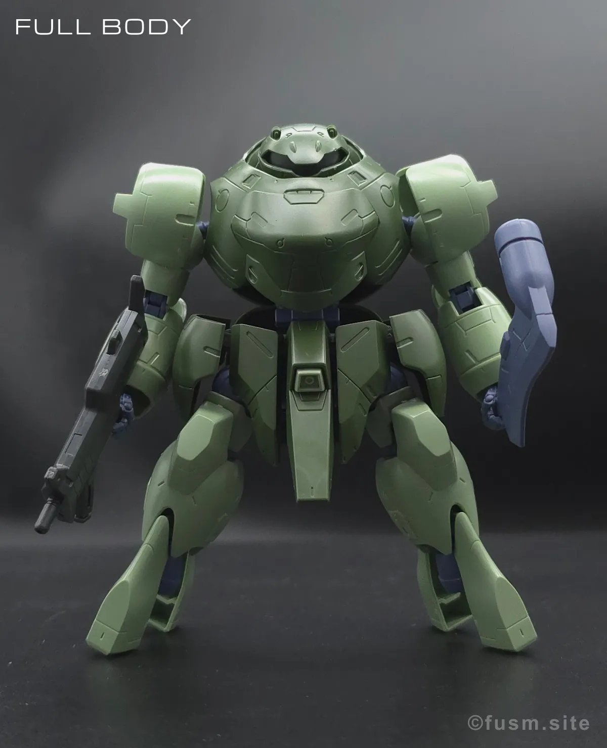 【レビュー】HG 1/144 マンロディ 多角的に見た全体の外観・素組み 01