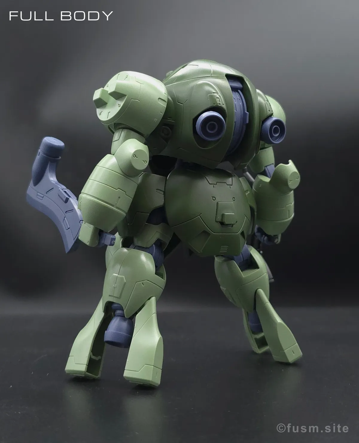 【レビュー】HG 1/144 マンロディ 多角的に見た全体の外観・素組み 03