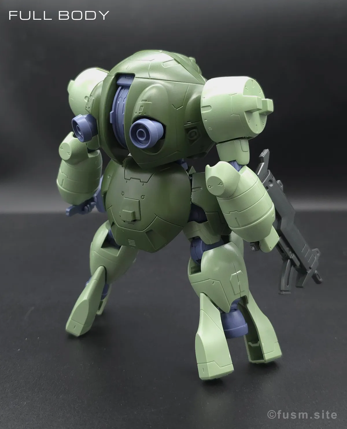【レビュー】HG 1/144 マンロディ 多角的に見た全体の外観・素組み 05
