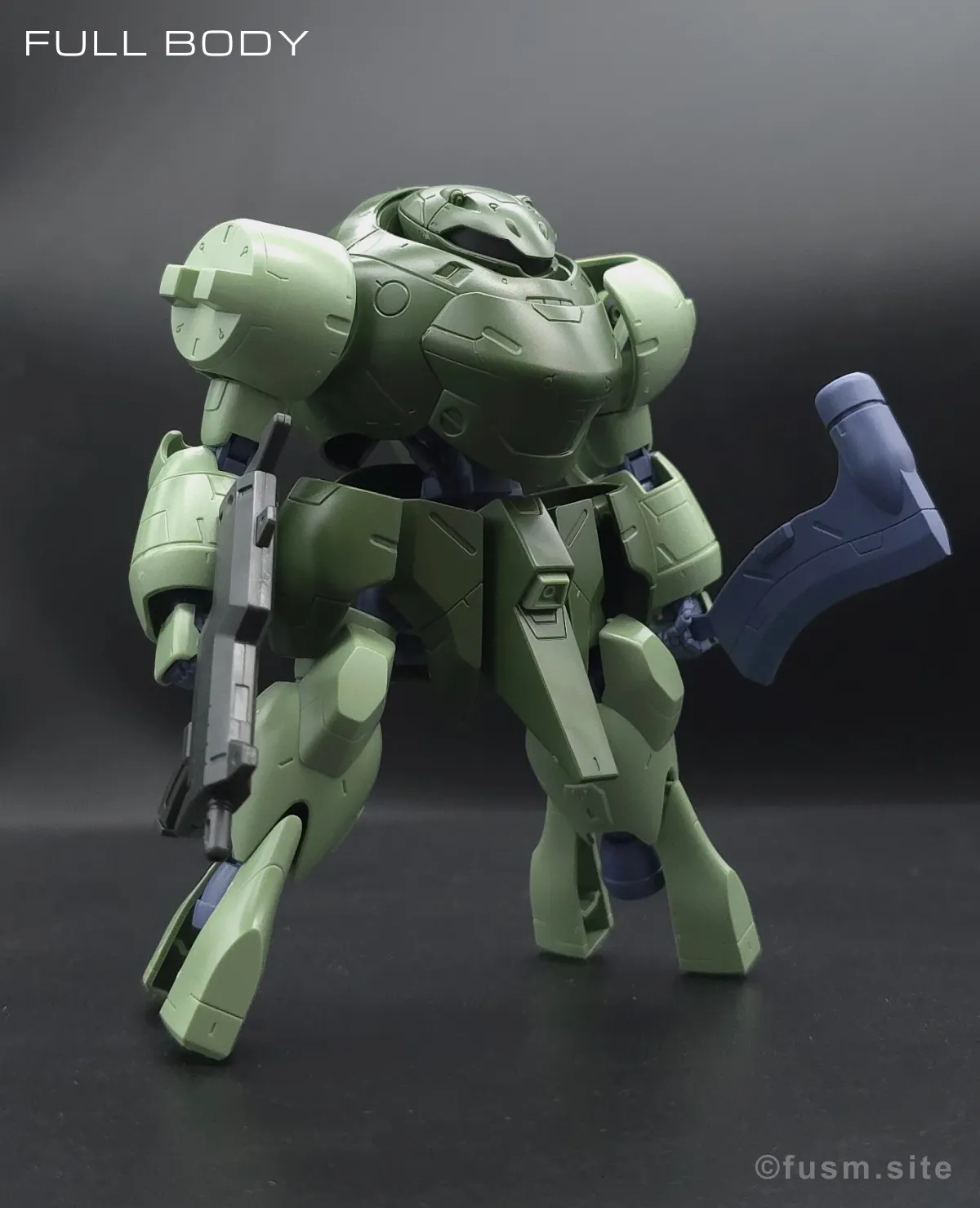 【レビュー】HG 1/144 マンロディ 多角的に見た全体の外観・素組み 06