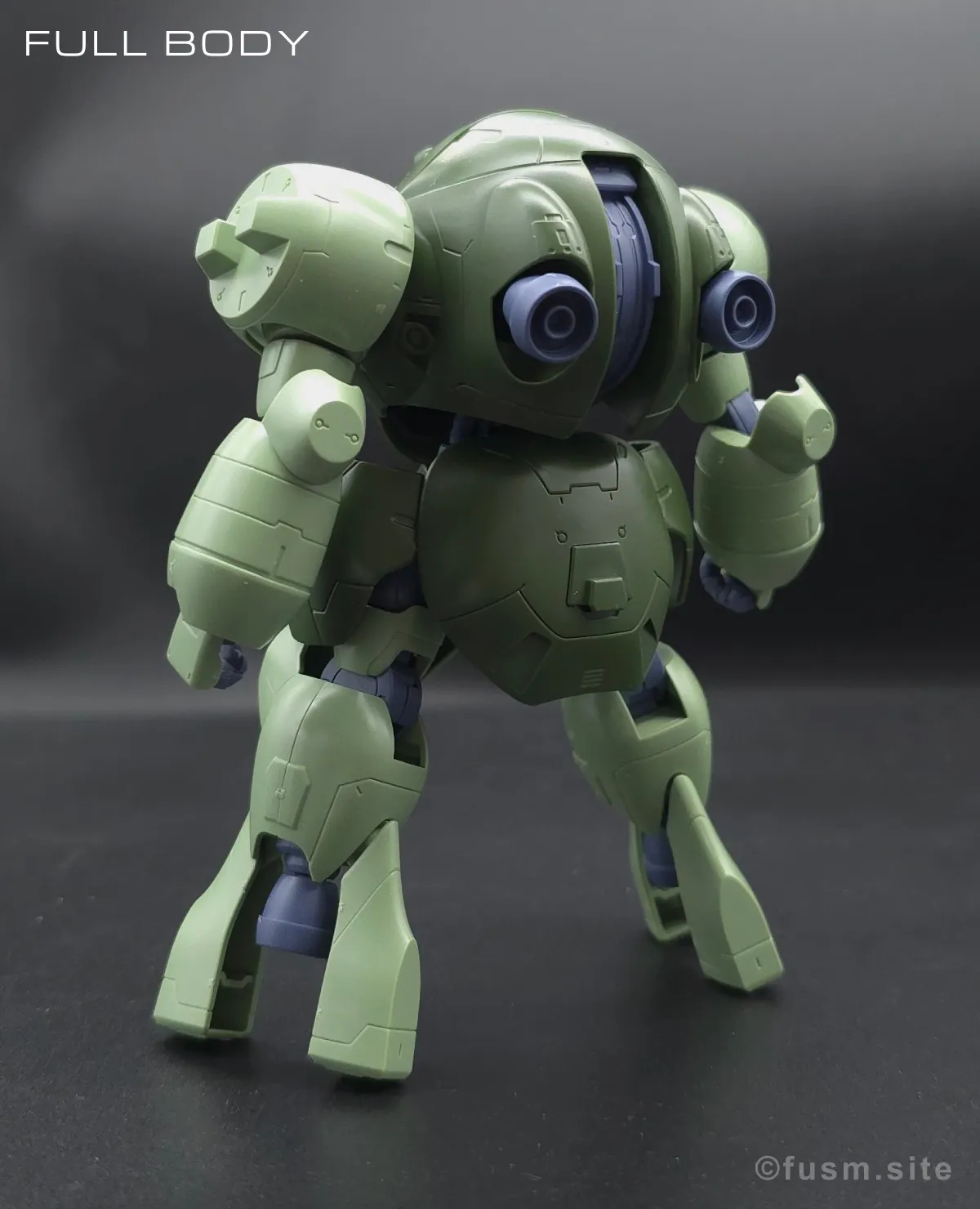 【レビュー】HG 1/144 マンロディ 多角的に見た全体の外観・素組み 10