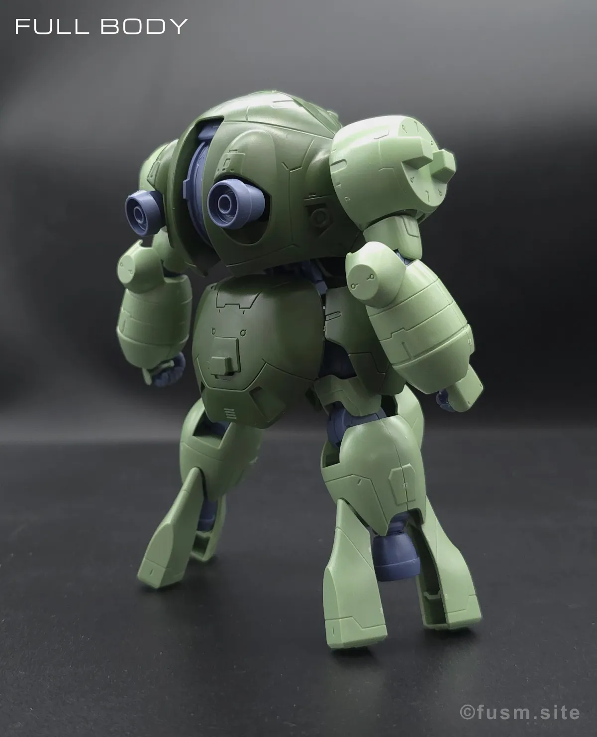 【レビュー】HG 1/144 マンロディ 多角的に見た全体の外観・素組み 12