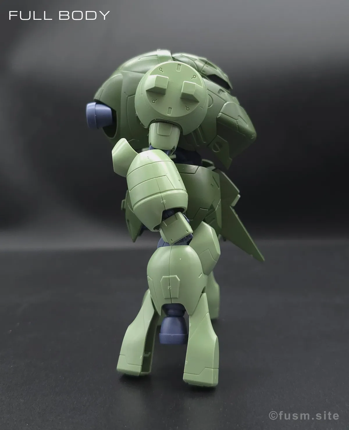 【レビュー】HG 1/144 マンロディ 多角的に見た全体の外観・素組み 13