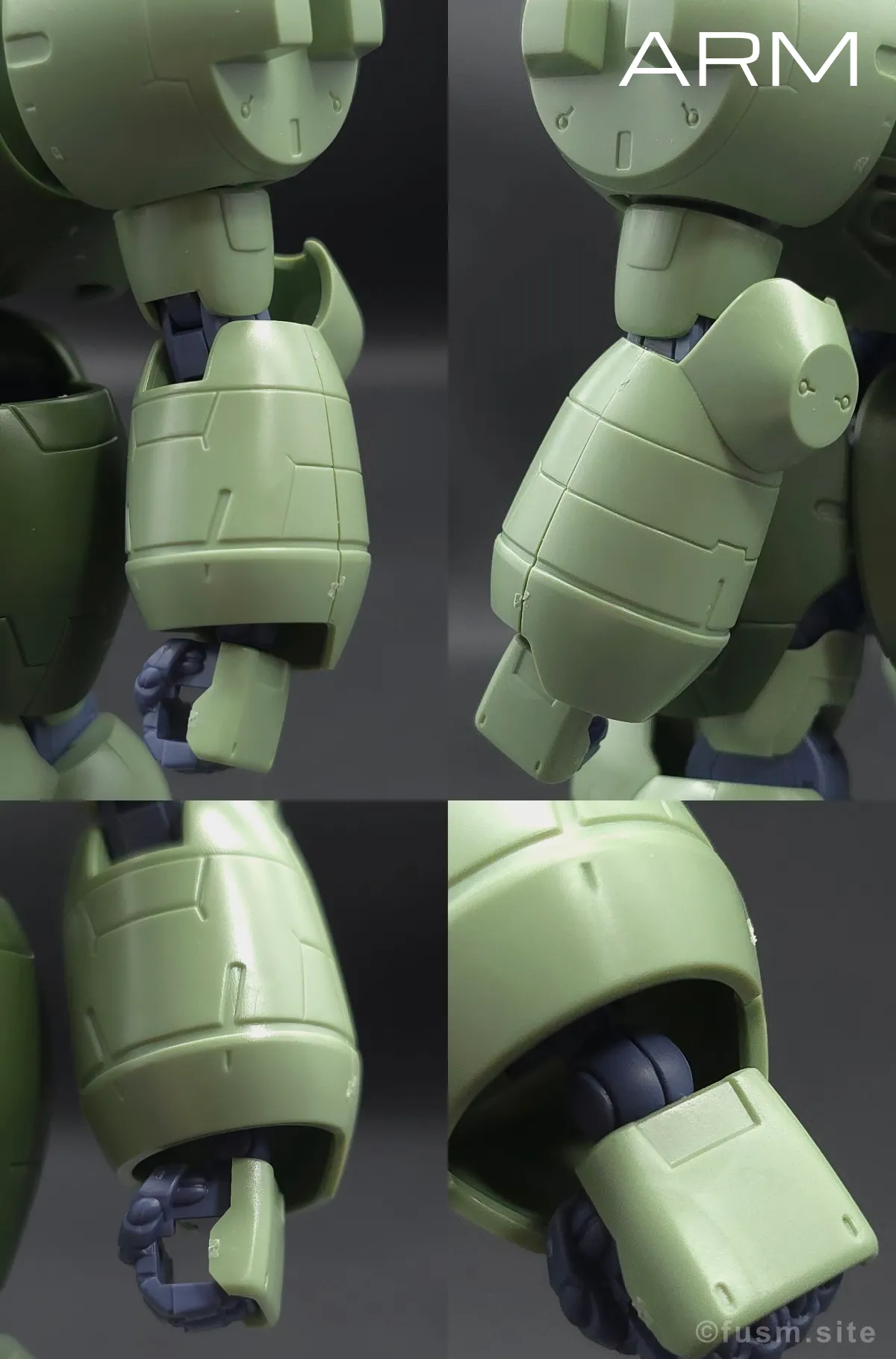 【レビュー】HG 1/144 マンロディ 腕部ディテール 01
