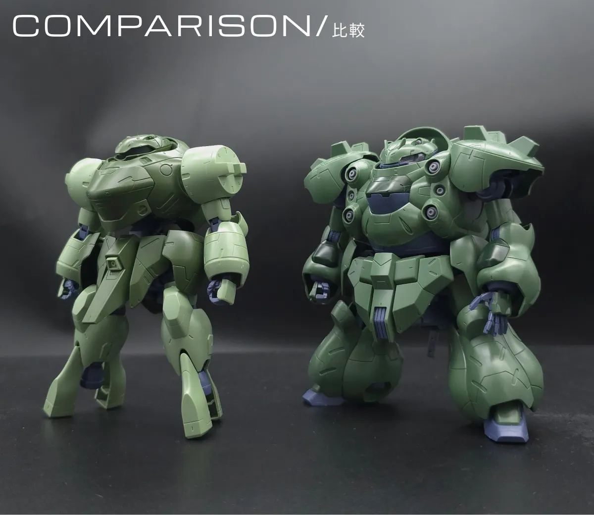 【レビュー】HG 1/144 マンロディ 比較 02