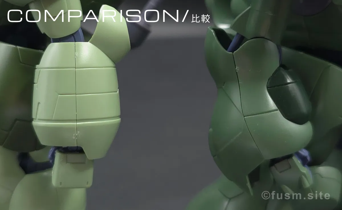 【レビュー】HG 1/144 マンロディ 比較 07