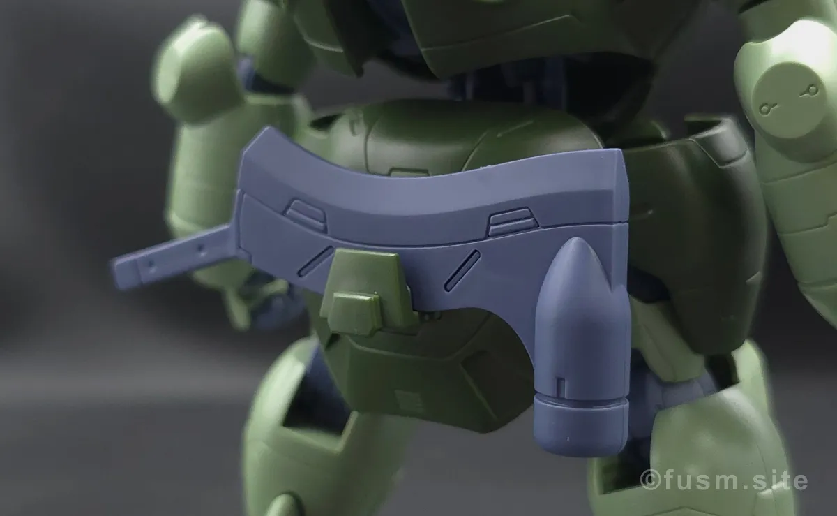 【レビュー】HG 1/144 マンロディ 付属品 05