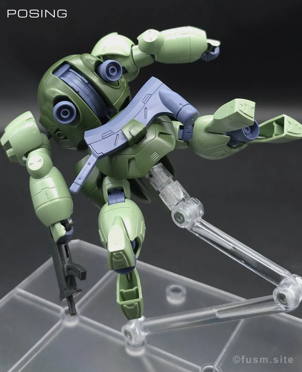 【レビュー】HG 1/144 マンロディ ポージング 02