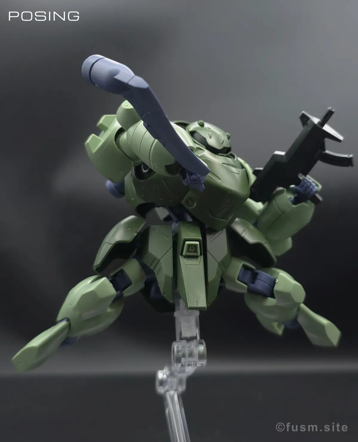 【レビュー】HG 1/144 マンロディ ポージング 17