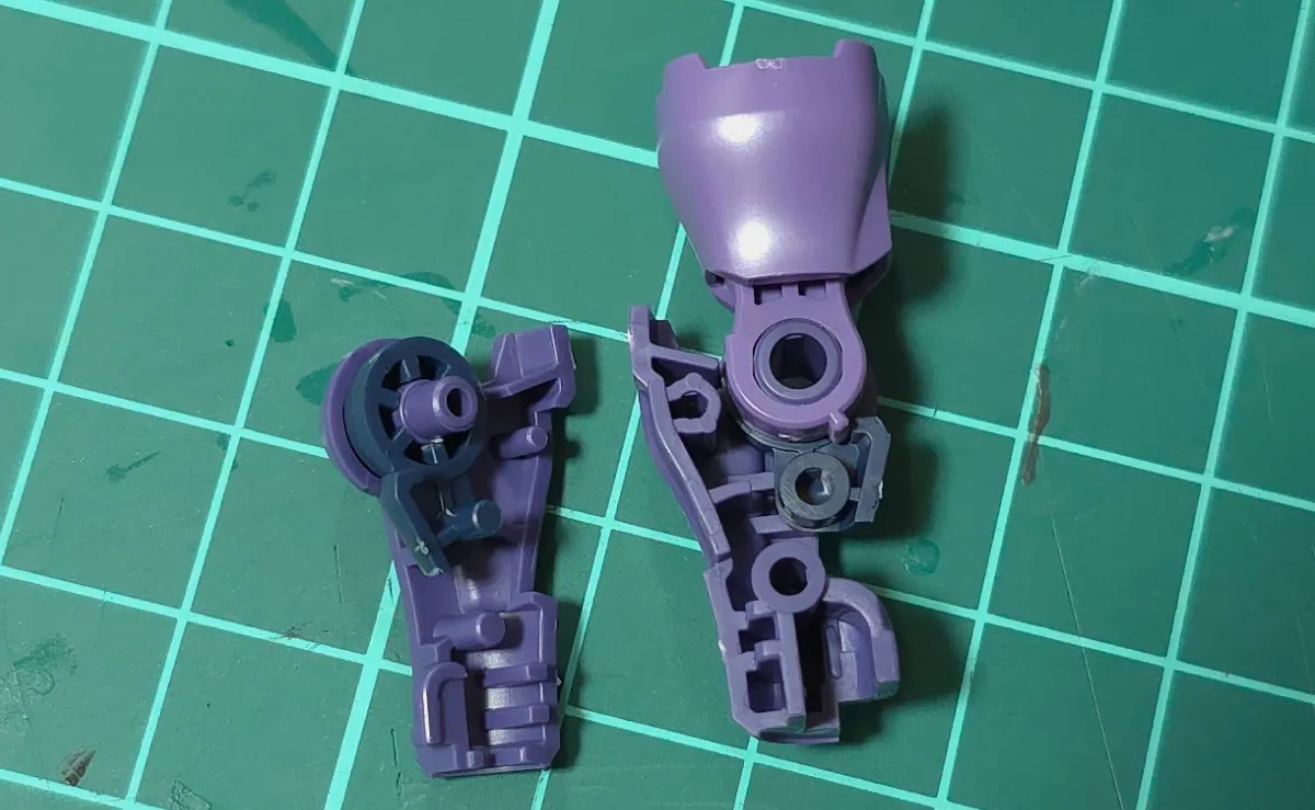 HG リック・ドム ガイア機/オルテガ機(GQ) レビュー パーツ・構造・組み立て 05