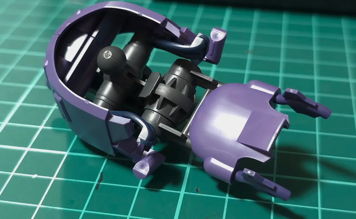 HG リック・ドム ガイア機/オルテガ機(GQ) レビュー パーツ・構造・組み立て 09