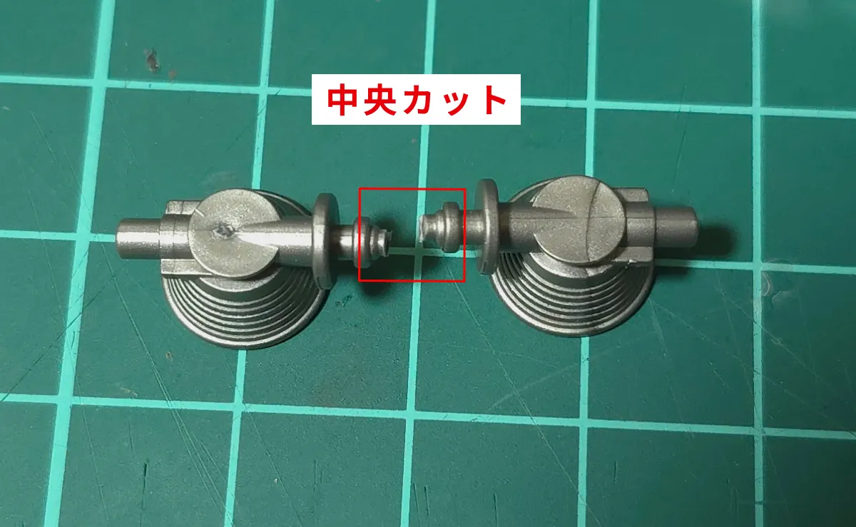 HG リック・ドム ガイア機/オルテガ機(GQ) レビュー パーツ・構造・組み立て 11