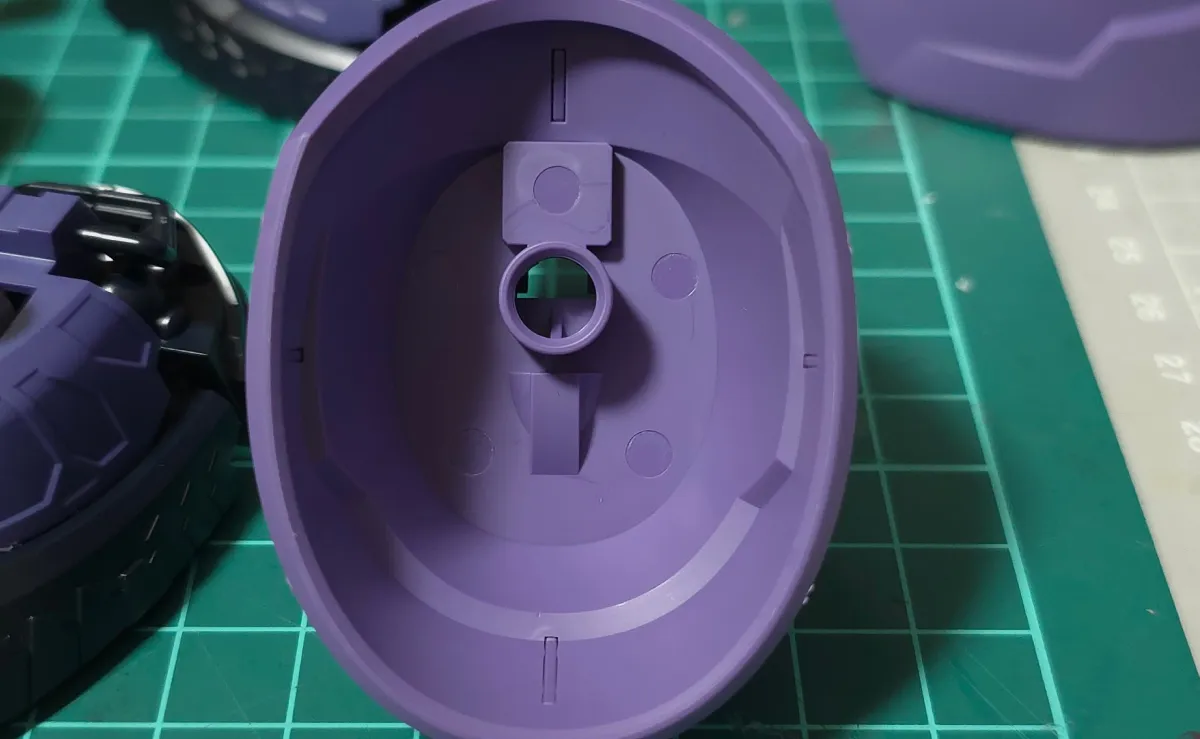 HG リック・ドム ガイア機/オルテガ機(GQ) レビュー パーツ・構造・組み立て 13