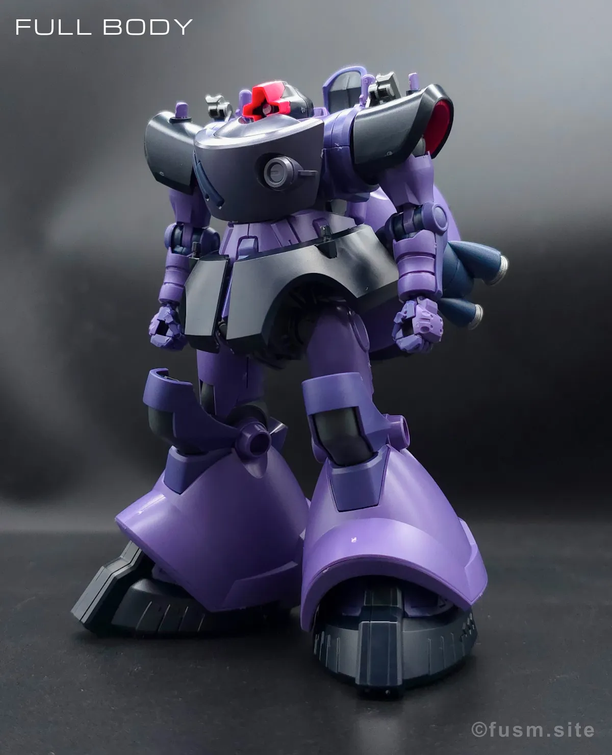 HG リック・ドム ガイア機/オルテガ機(GQ) レビュー 多角的に見た全体の外観・素組み 02