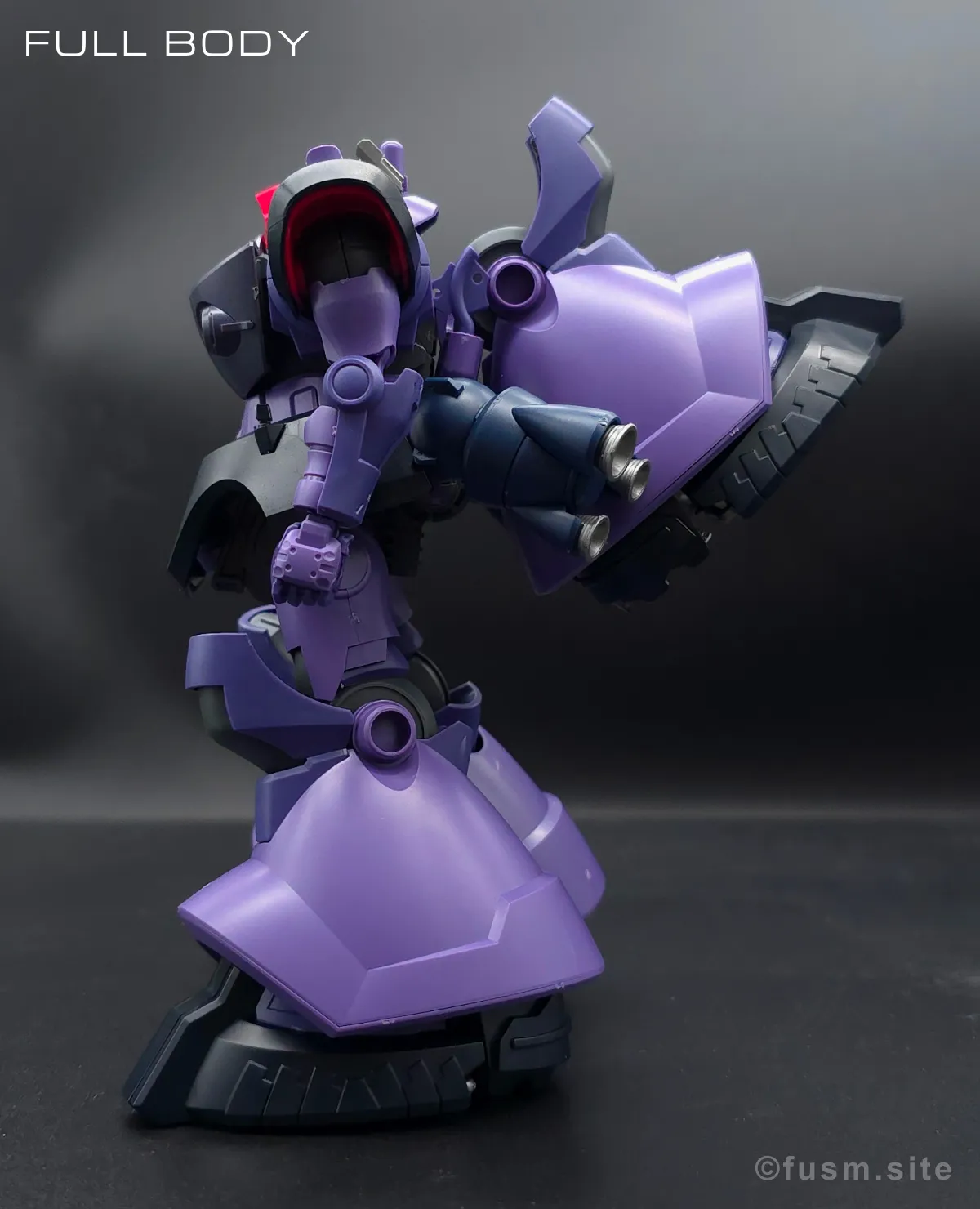 HG リック・ドム ガイア機/オルテガ機(GQ) レビュー 多角的に見た全体の外観・素組み 03