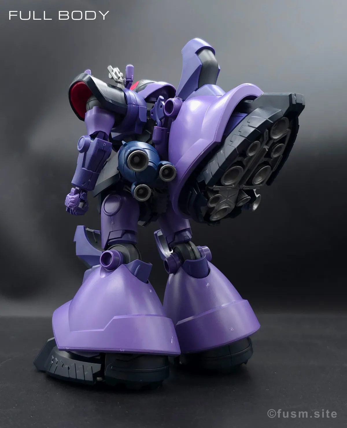 HG リック・ドム ガイア機/オルテガ機(GQ) レビュー 多角的に見た全体の外観・素組み 04