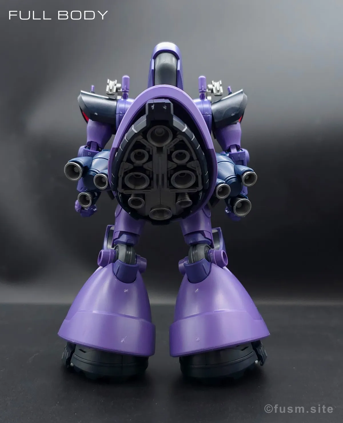 HG リック・ドム ガイア機/オルテガ機(GQ) レビュー 多角的に見た全体の外観・素組み 05